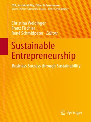 cover image of Sustainable Entrepreneurship